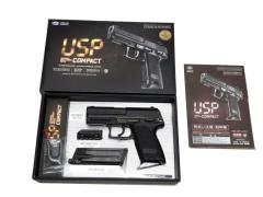 [東京マルイ] USP コンパクト ガスブローバック スライドストップ 変色 (中古)