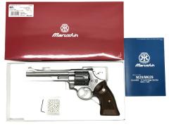 [マルシン] S&W M629 6.5インチ Xカートリッジ ガスリボルバー 木製グリップ仕様 シルバーABS (新品)