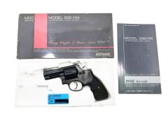 [MGC] S&W M586 コンバット・マグナム 3インチ HW 発火モデルガン (中古)