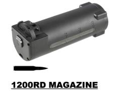 [WELL PRO] M134 マイクロミニガン 軽機関銃 ガトリング 電動ガン用 1200連マガジン (新品予約受付中!)