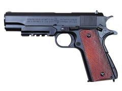 [クラウン] 1911A1ガバメント スライドストップ エアコッキングハンドガン (中古)