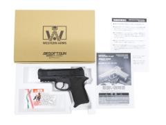 [WA] S&W M4013 TSW ライトニングカスタム ブラックVer ガスブローバック (中古)