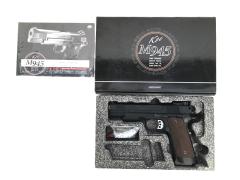 [KSC] S&W M945 ストレートブラック ガスブローバック 外装カスタム (中古)