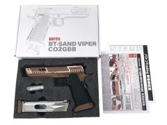 [BATON airsoft] BS-SAND VIPER JW4 Co2 GBB/ガスブローバック リアルマウント仕様 (新品)