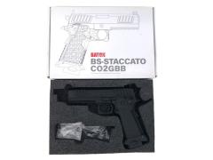 [BATON airsoft] BS-STACCATO スタッカート Co2 GBB ガスブローバック NTL 民間刻印カスタム (中古)