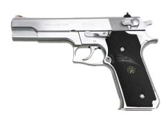 [MGC] S&W M645 .45オート 固定ガスガン パックマイヤーグリップ付 (中古)