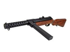 [ARROW DYNAMIC] ベルグマン MP18 電動ガン フルメタル リアルウッド AD-AEG043 (中古)