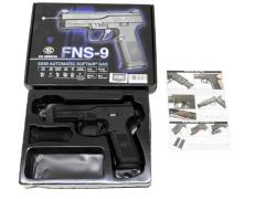 [CyberGun] FNS-9 ガスブローバック ピストル ブラック セラコート ガスブローバック (中古)