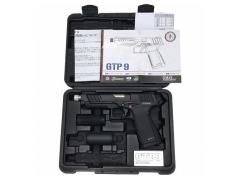 [G&G] GTP9 Black/ブラック シルバーバレル/Feather Weight65サプレッサー付カスタム ガスブローバック (中古)