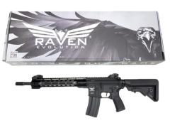 [RAVEN] TAC1カービン ブラック フルメタル 電動ガン RAV-023 (新品)