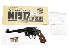 [タナカ] S&W M1917 HE/ハンドエジェクター セカンドモデル ファイブスクリュー 6.5インチ イギリス国軍ver. HW 発火モデルガン 2024/10月以降ロット (中古～新品)