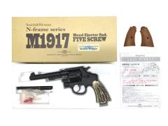 [タナカ] S&W M1917 .45 U.Sミリタリー 5.5インチ HW ガスガン グリップカスタム (中古)