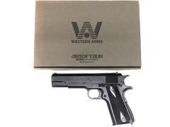 [WA] コルト M1911A1 ラストマンスタンディング リアル刻印 実物木製グリップ (中古)