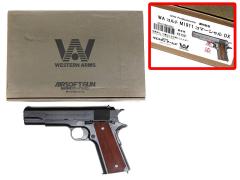 [WA] コルト M1911A1 コマーシャル DX 黒染 マグナブローバック オータムリミテッド 10丁限定生産 リアル刻印 実物木製グリップ (中古)