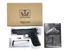 [WA] SAI 1911 5.0 / 黒染 ガスブローバック トリガー_ハンマーカスタム (中古)