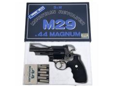 [コクサイ] S&W M29 44マグナム マウンテンリボルバー 4インチ メタリックカスタム No.125 ガスガン 弾速遅め (訳あり)