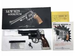 [タナカ] S&W M29 4インチ ワイドトリガーカスタム ペガサスガスリボルバー ガス漏れ大 (ジャンク)