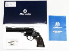 [マルシン] S&W M586 .357マグナム 6インチ プラスチックグリップ ブラックHW モデルガン (新品)