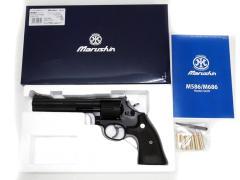 [マルシン] S&W M586 .357マグナム 6インチ プラスチックグリップ マットブラックABS モデルガン (新品)