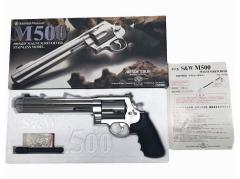 [タナカ] S&W M500 8 3/8インチ ステンレスモデル ペガサスガスリボルバー (中古)