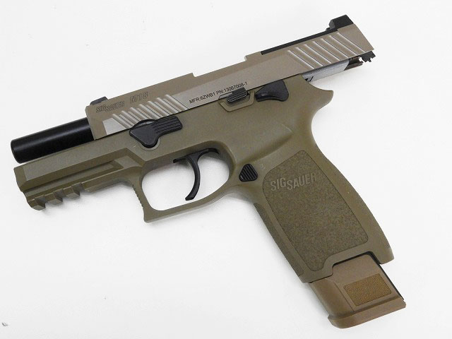 SIG Airsoft] M18/P320 セラコート COYOTE カスタムスライド