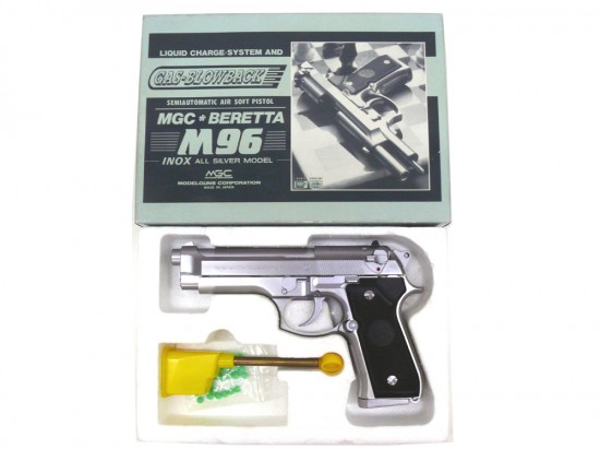 [MGC] ベレッタ M96 INOX ガスブローバック (中古)