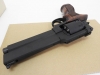 [マルシン] マテバリボルバー ブラックHW 木製グリップ仕様ホルスター付モデル 6mm Xカートリッジモデル (中古)