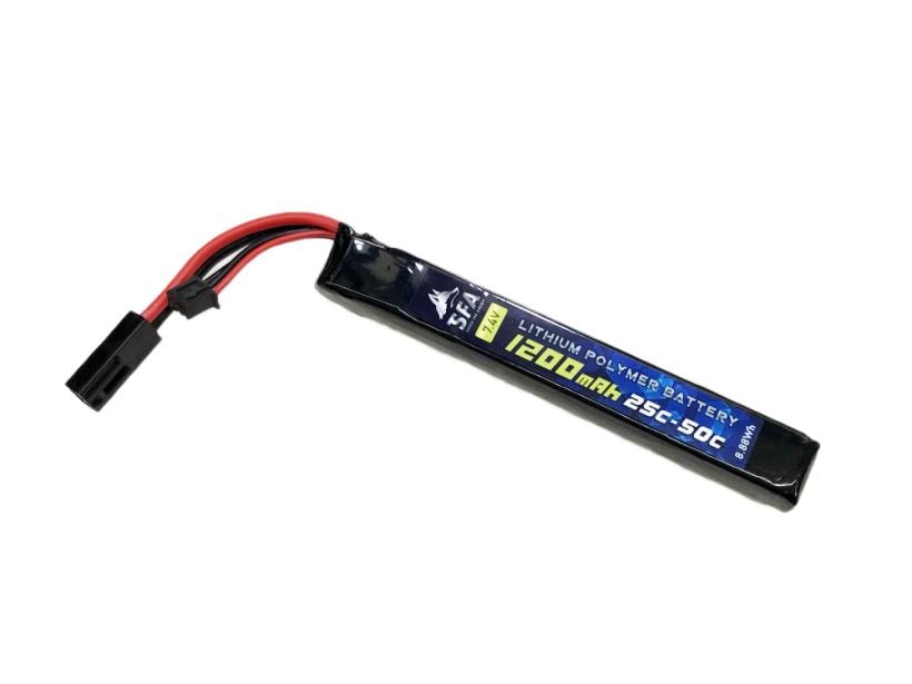 [SFA] LiPoバッテリー 7.4V 1200mAh 25C-50C スティックタイプ LiPoバッテリー ミニコネクタ SA-B035M (新品)