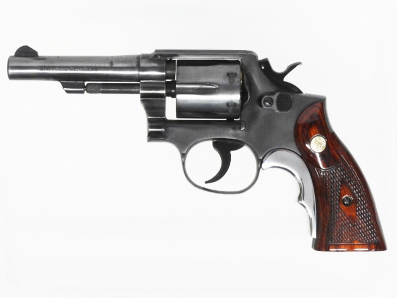 コクサイ] S&W ニュー M10 ミリタリー・ポリス 4インチ メガHW NO.369 モデルガン ローズウッドグリップ (中古)｜エアガン.jp