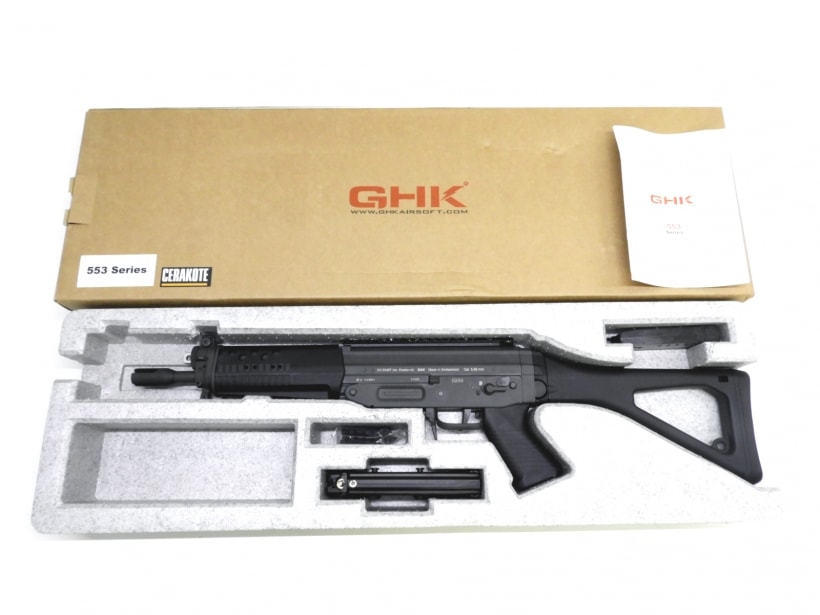 [GHK] SIG SG553 GBB リアル刻印カスタム (新品)