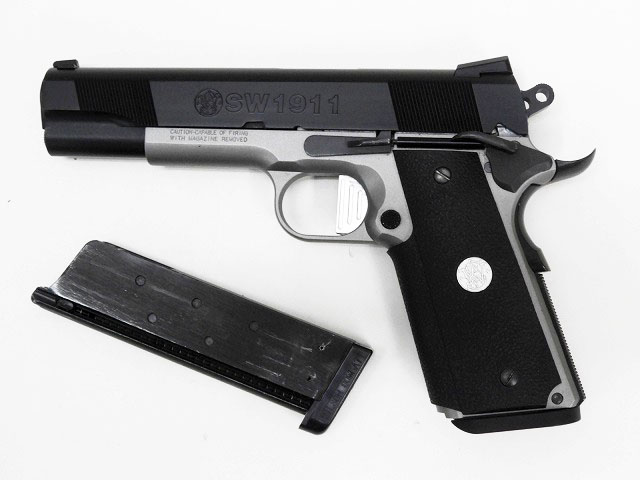 [WA] SW1911 DKフレーム 2トーン フルオートカスタム (中古)