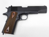 [WA] M1911A1 コルトガバメント へレッツ実物ダイヤチェッカーウッドグリップカスタム (中古)