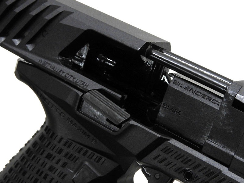 KRYTAC] マキシム9 Silencer社 正規ライセンス GBB ホルスター エクステンション トレーサー フルセット (新品)｜エアガン.jp