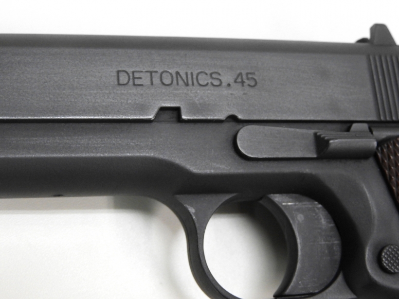 マルシン] デトニクス45 6mm弾 固定スライド カスタム塗装 自作ケース 
