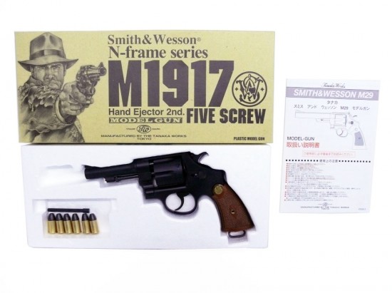 [タナカ] S&W M1917 HE2 ファイブスクリュー (中古)