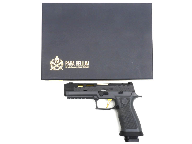 [Para Bellum] SIG SAUER P320 スペクター コンプ 4.6in グレー ガスブローバック ハーフメタル (新品)