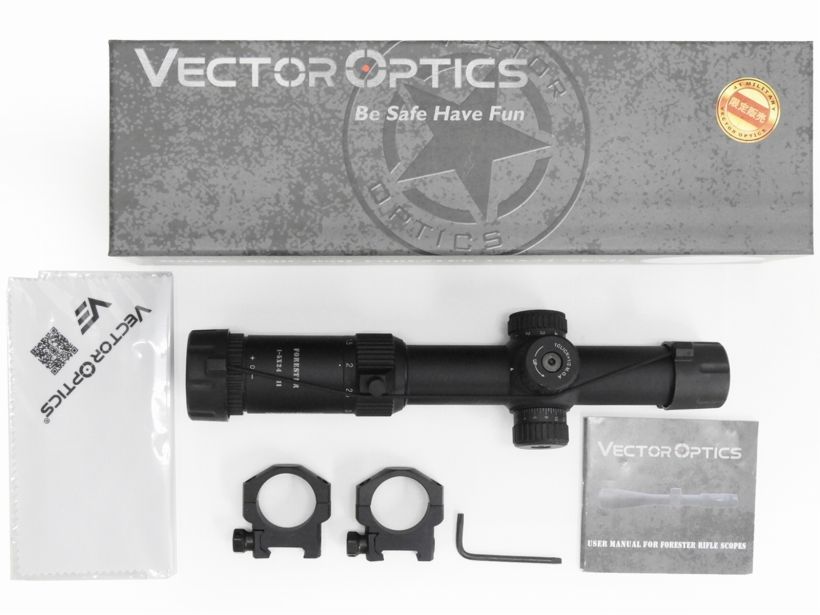 Vector optics Forester 1-5x24 GenII スコープ