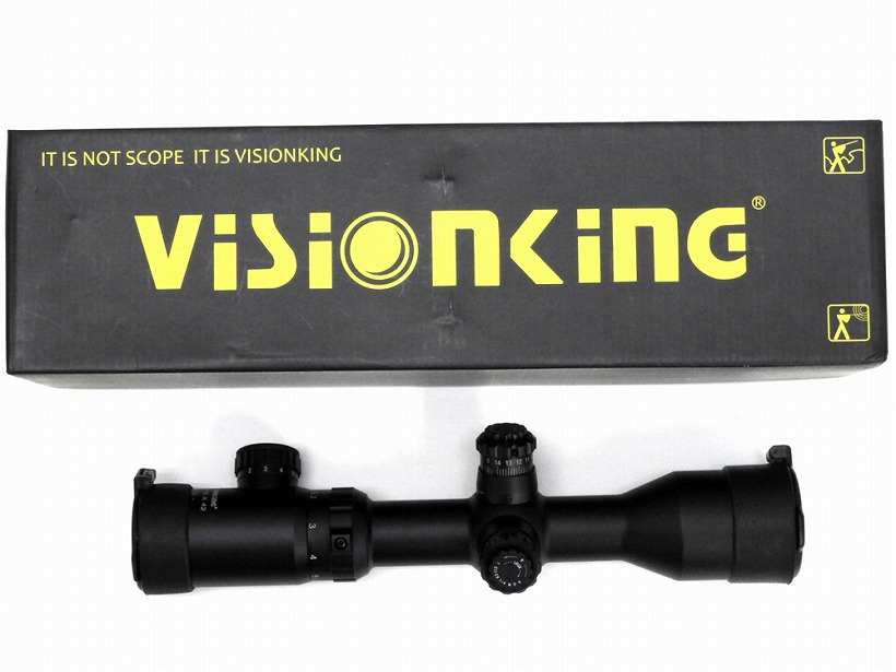 [VISIONKING] イルミネーションショートズームスコープ 1.5-6×24XL ミディアム 1倍～ ピカティニー Φ30mm イルミネーション (中古)