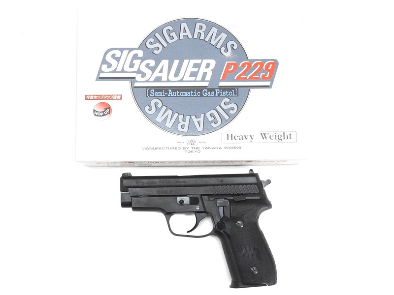 タナカ] SIG SAUER P229 HWバージョン スライドストップ/マニュアル 