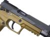 [SIG AIR Proforce/LayLax] P320-M17 CO2 GBB CO2ガスブローバック TAN 樹脂スライド フルカスタム (中古)