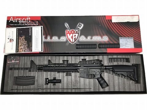 [KingArms] Knights SR-16 E3 CQB カービン 電動ガン (中古)