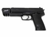 [まとめ売り] SIIS USPマッチ MK23 固定スライドガスガン H&K 2丁セット (中古)