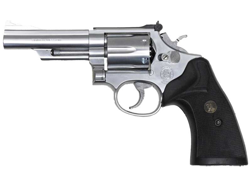 [タナカ] S&W M66 4インチ 発火モデルガン パックマイヤーグリップカスタム 本体のみ(中古) (中古)