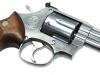 [マルシン] S&W M686 Xカートリッジ 6mmBB ガスリボルバー ハーフチェッカー 木製グリップ シルバーABS (新品)