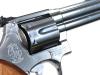 [マルシン] S&W M686 Xカートリッジ 6mmBB ガスリボルバー ハーフチェッカー 木製グリップ シルバーABS (新品)