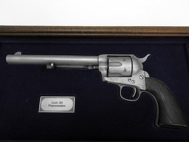 【新入荷品】フランクリン・ミント　コルト .45 ピースメーカー Colt 45 Peacemaker by Franklin Mint 装飾銃　無可動 モデルガン