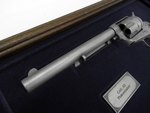 販売特販フランクリン・ミント　コルト .45 ピースメーカー Colt 45 Peacemaker by Franklin Mint 装飾銃　無可動 モデルガン
