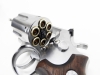 [マルシン] S&W M686 Xカートリッジ 木製グリップモデル 6mmBB ガスリボルバー シルバーABS 022108 (新品)