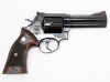 [マルシン] S&W M586 Xカートリッジ 木製グリップモデル 6mmBB ガスリボルバー WディープブラックABS 022107 (中古)