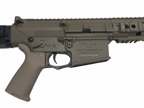 ARES] M110 SASS EFCS スナイパーライフル タンカラー VFCストック 電動ガン マガジン欠品 (中古)｜エアガン.jp